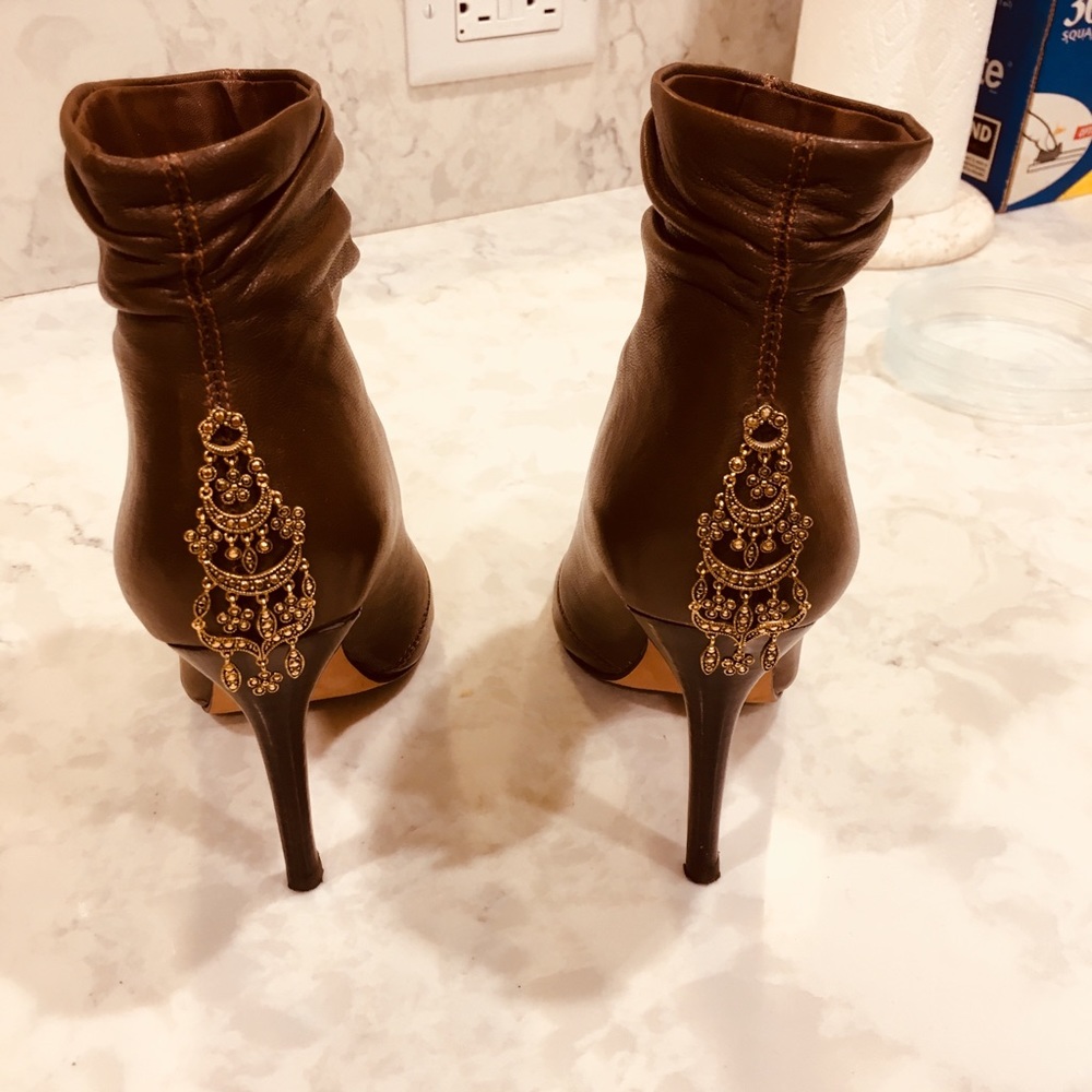 Real Leather Ankle Boots